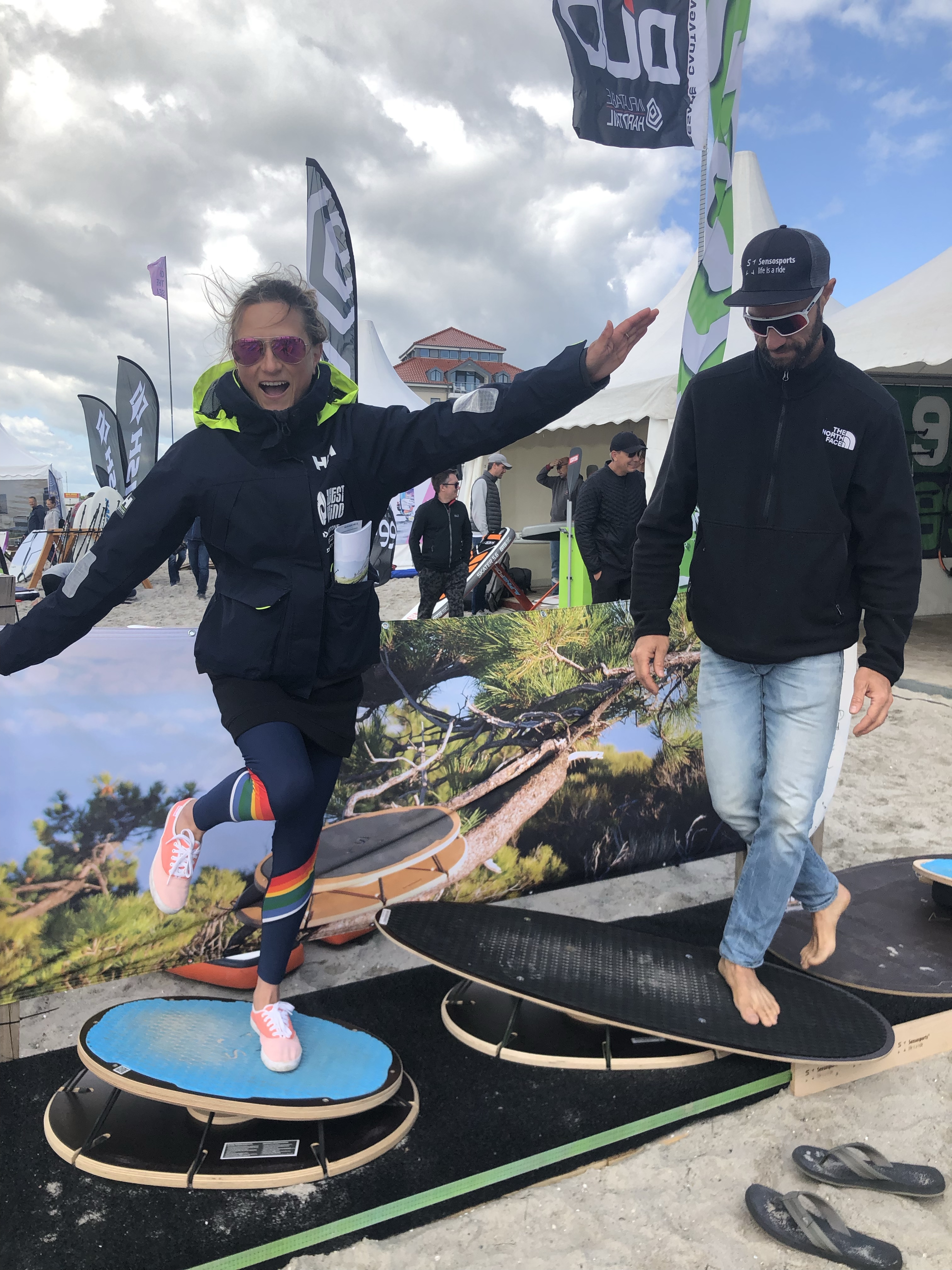 Senso auf dem Surf Festival