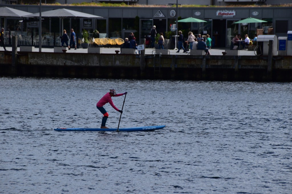 Stand up paddle boarding, SUP Training, SUP Technik in Eckernförde mit Michael Booth