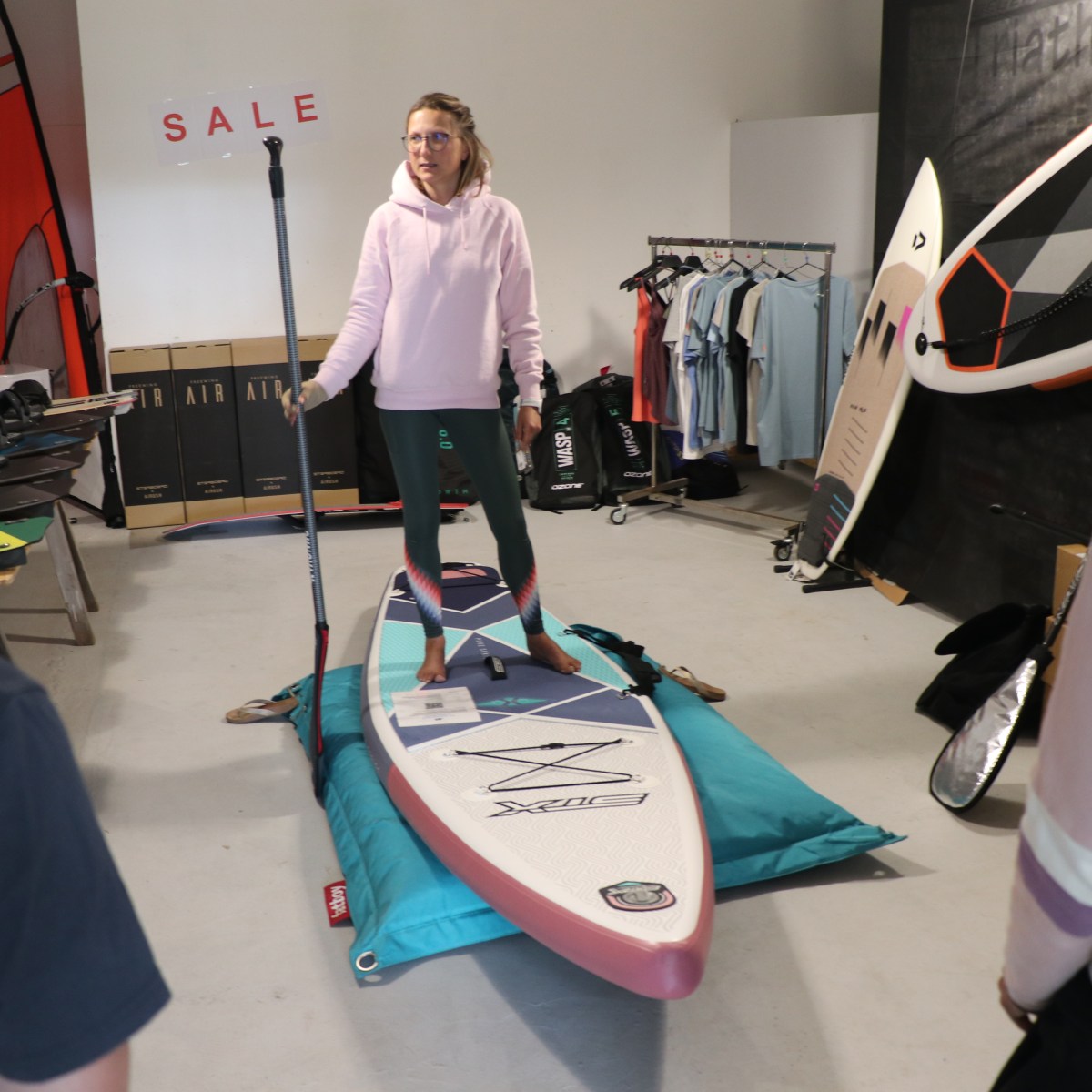 Überleben mit stand up&nbsp;paddeln