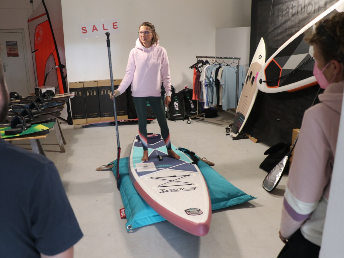 Überleben mit stand up&nbsp;paddeln