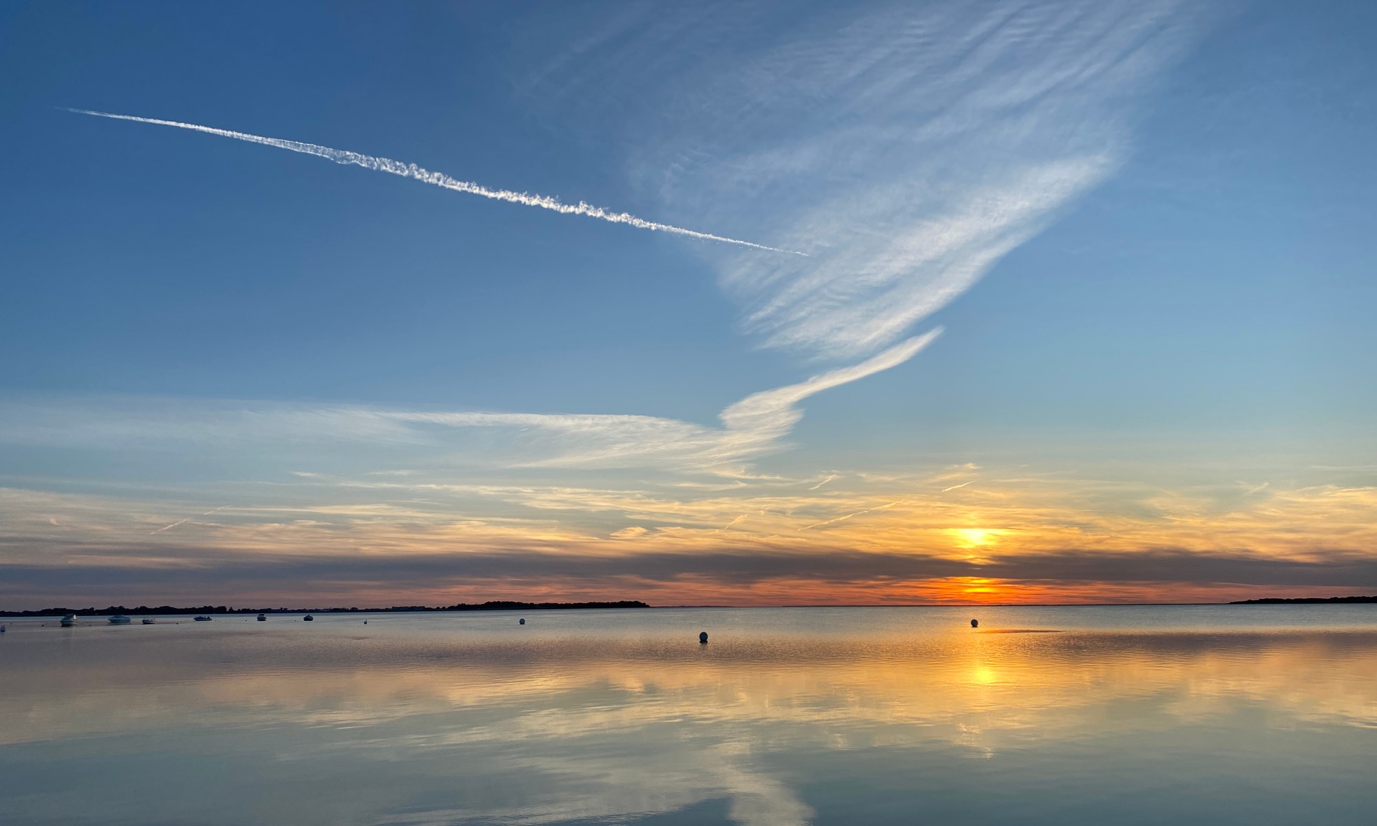 Sonnenuntergang in Pepelow