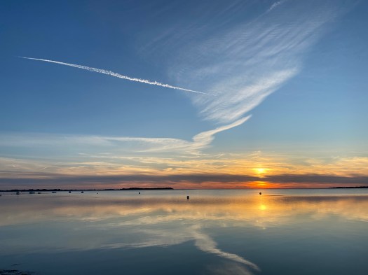 Sonnenuntergang in Pepelow